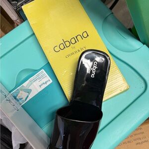 Crown & Ivy Black Sandals